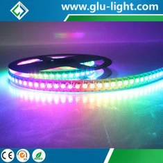 با کیفیت بالا روشنایی بالا 5 ولت APA102 RGB دیجیتال LED Strip 144leds/m با 3 سال گارانتی